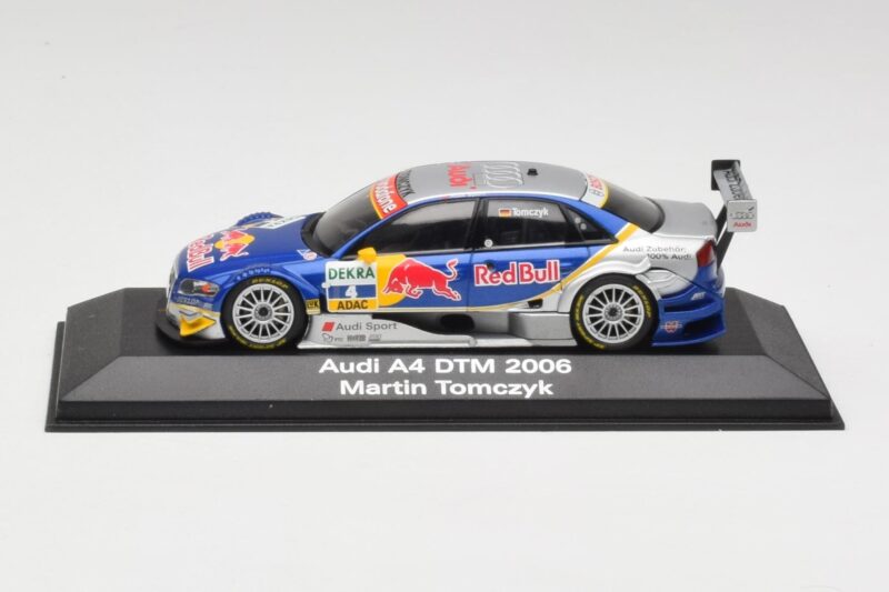Audi A4 B7 #4 Red Bull M. Tomczyk DTM 2006 Minichamps 1:43 5020600303 Metalas