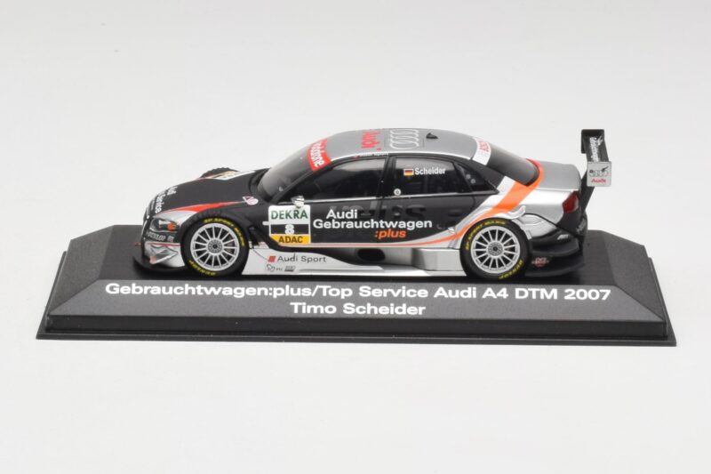 Audi A4 B7 #8 T. Scheider DTM 2007 Minichamps 1:43 5020700143 Metalas