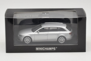 Audi A4 B8 Avant Ice Silver Minichamps 1:43 5011204213-R1 Metalas - nuotrauka 4 iš 4