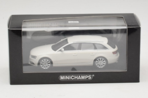 Audi A4 B8 Avant Baltas Minichamps 1:43 410011010 Metalas - nuotrauka 5 iš 5