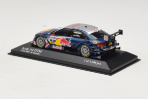 Audi A4 DTM #1 M. Ekstrom Audi Sport Team Abt Sportsline DTM Champion 2008 Minichamps 1:43 400081801 Metalas - nuotrauka 3 iš 4
