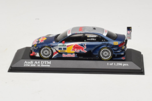 Audi A4 DTM #1 M. Ekstrom Audi Sport Team Abt Sportsline DTM Champion 2008 Minichamps 1:43 400081801 Metalas