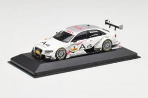 Audi A4 B8 #9 T. Kristensen DTM 2008 Minichamps 1:43 400081809 Metalas - nuotrauka 2 iš 4