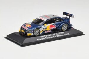Audi A4 B8 #2 Red Bull M. Tomczyk DTM 2008 Minichamps 1:43 5020800133 Metalas - nuotrauka 2 iš 4