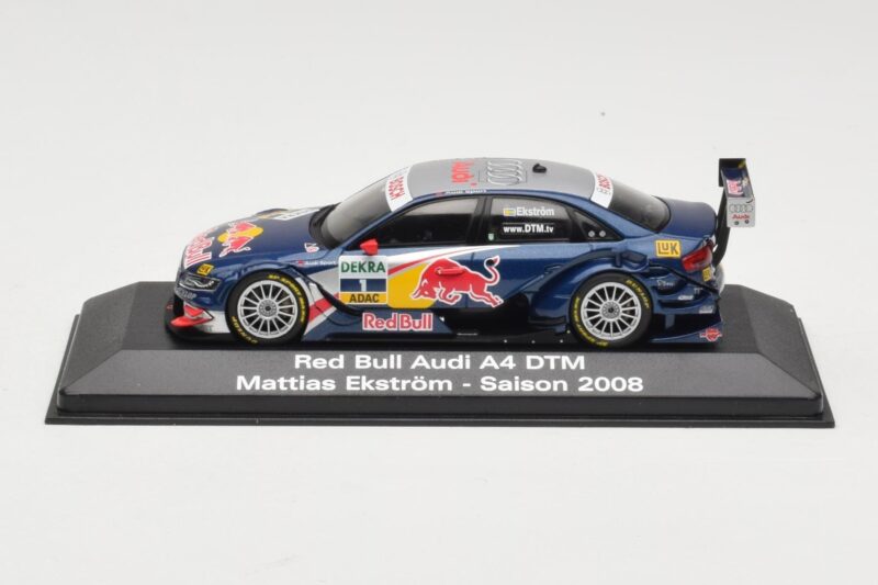Audi A4 #1 M. Ekstrom Audi Sport Team Abt Sportsline DTM 2008 Minichamps 1:43 5020800123 Metalas