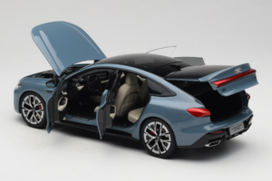 Audi A5L Sportback Pilkšvai Mėlynas OEM 1:18 ZAM60004B Metalas - nuotrauka 5 iš 8