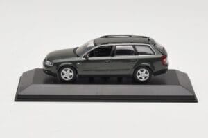 Audi A6 C5 Avant Tamsiai Pilkas Minichamps 1:43 AUDI006 Metalas