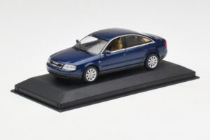 Audi A6 C5 Tamsiai Mėlyna Minichamps 1:43 132093 Metalas - nuotrauka 2 iš 4