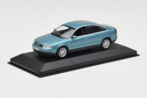 Audi A6 C5 Šviesiai Mėlynas Minichamps 1:43 AUDI004 Metalas - nuotrauka 2 iš 4