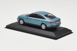 Audi A6 C5 Šviesiai Mėlynas Minichamps 1:43 AUDI004 Metalas - nuotrauka 3 iš 4
