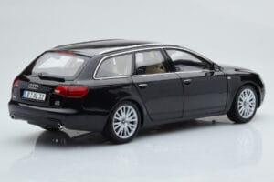 Audi A6 C6 Avant Juodas Norev 1:18 188304 Metalas - nuotrauka 4 iš 8
