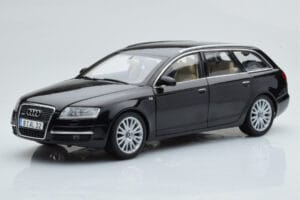Audi A6 C6 Avant Juodas Norev 1:18 188304 Metalas