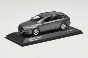 Audi A6 C6 Avant Grey Metallic Minichamps 1:43 400013011 Metalas - nuotrauka 2 iš 5