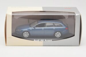 Audi A6 C6 Avant Stratos Blue Minichamps 1:43 5010406223 Metalas - nuotrauka 4 iš 4