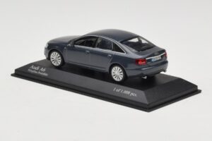 Audi A6 C6 Tamsiai Mėlynas Minichamps 1:43 5010406143 Metalas - nuotrauka 3 iš 4