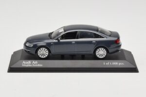 Audi A6 C6 Tamsiai Mėlynas Minichamps 1:43 5010406143 Metalas