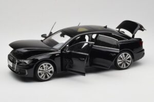 Audi A6L C8 Juodas Paudi Model 1:18 42499 Metalas - nuotrauka 2 iš 8