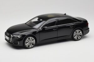 Audi A6L C8 Juodas Paudi Model 1:18 42499 Metalas
