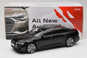 Audi A6L C8 Juodas Paudi Model 1:18 42499 Metalas - nuotrauka 8 iš 8