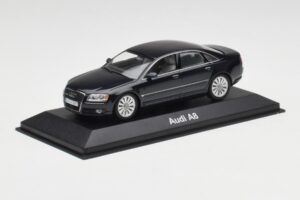 Audi A8 D3 Mauritius Mėlynas Metallic Minichamps 1:43 5010508123 Metalas - nuotrauka 2 iš 4