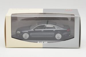 Audi A8 D3 Mauritius Mėlynas Metallic Minichamps 1:43 5010508123 Metalas - nuotrauka 4 iš 4