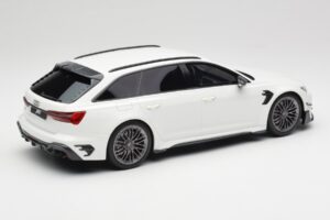 Audi ABT RS6-R C8 Avant Baltas TopSpeed 1:18 TS0502 Metalas - nuotrauka 2 iš 6