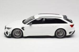Audi ABT RS6-R C8 Avant Baltas TopSpeed 1:18 TS0502 Metalas - nuotrauka 3 iš 6