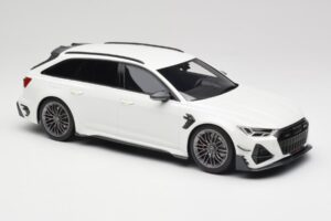 Audi ABT RS6-R C8 Avant Baltas TopSpeed 1:18 TS0502 Metalas - nuotrauka 4 iš 6