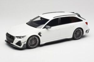 Audi ABT RS6-R C8 Avant Baltas TopSpeed 1:18 TS0502 Metalas