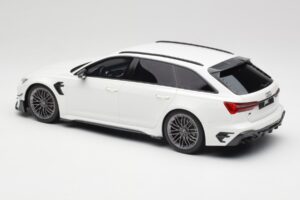 Audi ABT RS6-R C8 Avant Baltas TopSpeed 1:18 TS0502 Metalas - nuotrauka 5 iš 6