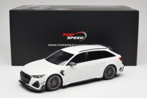 Audi ABT RS6-R C8 Avant Baltas TopSpeed 1:18 TS0502 Metalas - nuotrauka 6 iš 6
