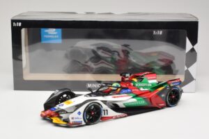 Audi e-tron FE05 Audi Sport ABT Schaeffler #11 L. di Grassi Formula E Season 5 2019 Minichamps 1:18 114180011 Metalas - nuotrauka 6 iš 6
