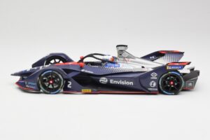 Audi e-tron FE05 Envision Virgin Racing #2 S. Bird Formula E Season 5 2019 Minichamps 1:18 114180002 Metalas - nuotrauka 3 iš 6