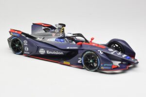 Audi e-tron FE05 Envision Virgin Racing #2 S. Bird Formula E Season 5 2019 Minichamps 1:18 114180002 Metalas - nuotrauka 4 iš 6