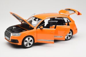 Audi Q7 4M Oranžinis Metallic Minichamps 1:18 110014004 Metalas - nuotrauka 2 iš 8