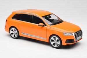 Audi Q7 4M Oranžinis Metallic Minichamps 1:18 110014004 Metalas - nuotrauka 6 iš 8