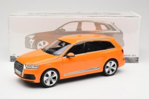 Audi Q7 4M Oranžinis Metallic Minichamps 1:18 110014004 Metalas - nuotrauka 8 iš 8
