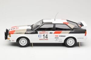 Audi Quattro #14 M. Mouton / F. Pons Winners Rally Sanremo 1981 Minichamps 1:18 155811114 Metalas - nuotrauka 3 iš 6
