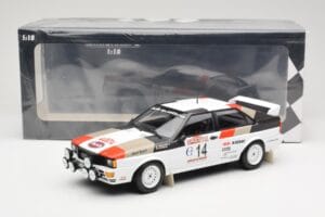 Audi Quattro #14 M. Mouton / F. Pons Winners Rally Sanremo 1981 Minichamps 1:18 155811114 Metalas - nuotrauka 6 iš 6