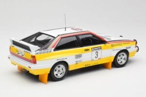 Audi Quattro A2 #3 S. Blomqvist / B. Cederberg Audi Sport Winners Sanyo Rally of New Zealand 1984 Minichamps 1:18 155841103 M - nuotrauka 2 iš 6