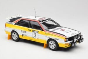 Audi Quattro A2 #3 S. Blomqvist / B. Cederberg Audi Sport Winners Sanyo Rally of New Zealand 1984 Minichamps 1:18 155841103 M - nuotrauka 4 iš 6