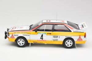 Audi Quattro A2 #4 W. Rohrl / C. Geistdorfer Rally de Portugal 1984 Sun Star 1:18 4224 Metalas - nuotrauka 4 iš 8