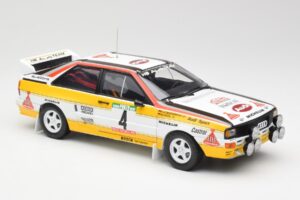 Audi Quattro A2 #4 W. Rohrl / C. Geistdorfer Rally de Portugal 1984 Sun Star 1:18 4224 Metalas - nuotrauka 6 iš 8