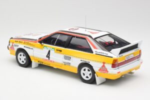 Audi Quattro A2 #4 W. Rohrl / C. Geistdorfer Rally de Portugal 1984 Sun Star 1:18 4224 Metalas - nuotrauka 7 iš 8