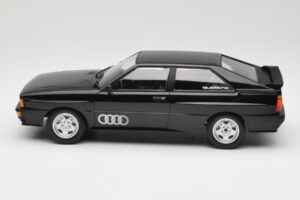 Audi Quattro Juodas Metalinis Minichamps 1:18 155016121 Metalas - nuotrauka 3 iš 6
