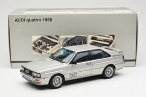 Audi Quattro LWB Sidabrinis AUTOart 1:18 70303 Metalas - nuotrauka 8 iš 8