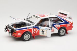 Audi Quattro #11 F. Wittmann / J. Pattermann Rally Acropolis 1986 Sun Star 1:18 4191 Metalas - nuotrauka 2 iš 8