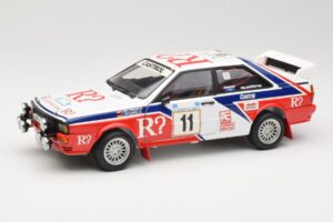 Audi Quattro #11 F. Wittmann / J. Pattermann Rally Acropolis 1986 Sun Star 1:18 4191 Metalas