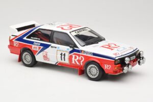 Audi Quattro #11 F. Wittmann / J. Pattermann Rally Acropolis 1986 Sun Star 1:18 4191 Metalas - nuotrauka 6 iš 8