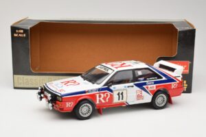 Audi Quattro #11 F. Wittmann / J. Pattermann Rally Acropolis 1986 Sun Star 1:18 4191 Metalas - nuotrauka 8 iš 8